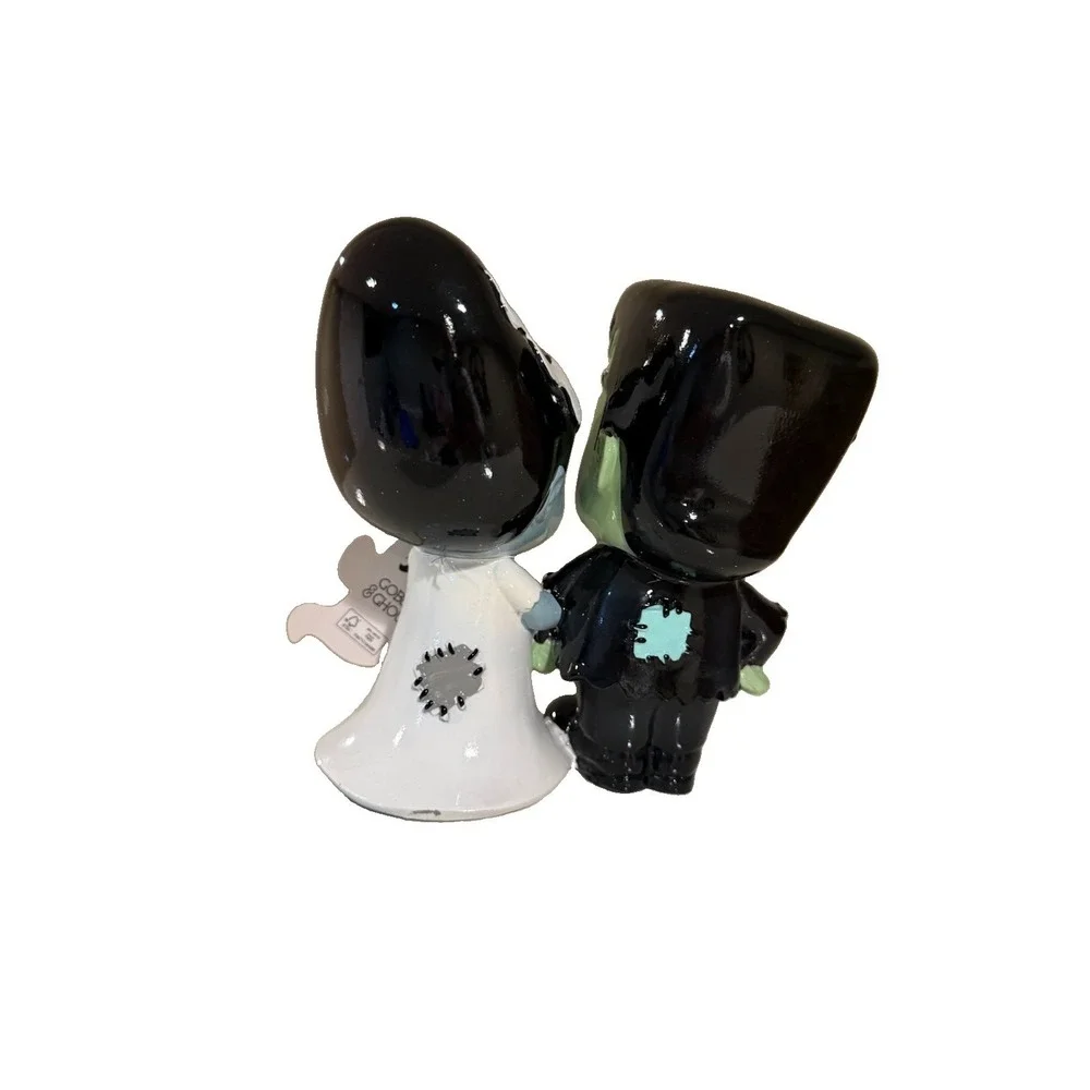 NEW Halloween Goblin & Ghouls Frankenstein & Bride‎ Figurine Zombie Couple Decor